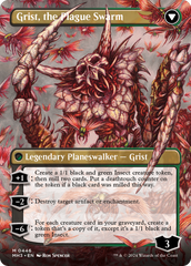 Grist, Voracious Larva // Grist, the Plague Swarm (Borderless) [Modern Horizons 3] | Good Games Modbury