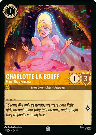Charlotte La Bouff - Madri Gras Princess (8/204) [Reign of Jafar] | Good Games Modbury