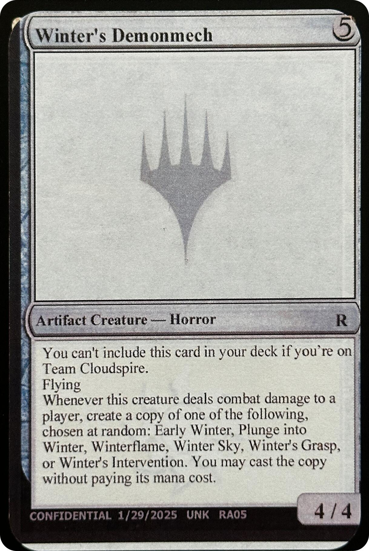 Winter's Demonmech [Unknown Event] | Good Games Modbury