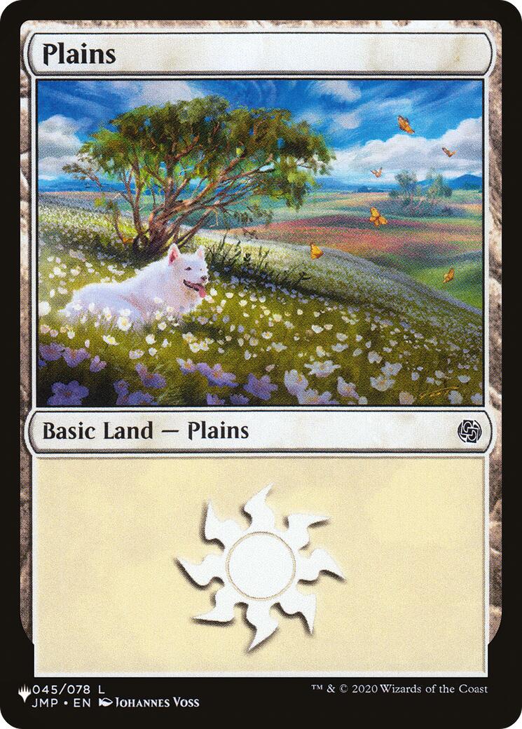 Plains (045) (JMP) [The List] | Good Games Modbury