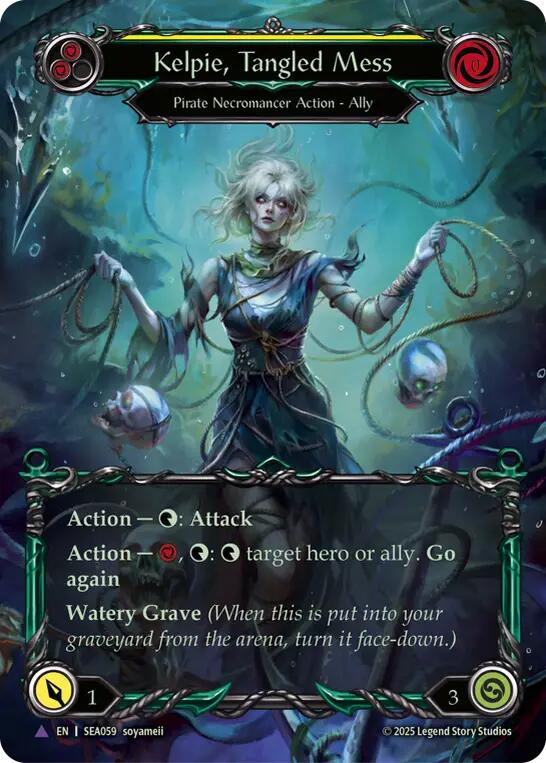 Kelpie, Tangled Mess (Marvel) [SEA059] (High Seas)  Cold Foil | Good Games Modbury