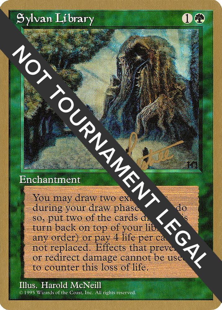 Sylvan Library 1996 Bertrand Lestree 4ED bl273/308 (World Championship Decks)  | Good Games Modbury
