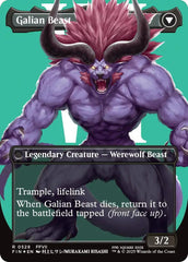 Vincent Valentine // Galian Beast (Borderless) (Surge Foil) [FINAL FANTASY] | Good Games Modbury