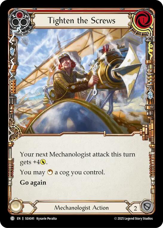 Tighten the Screws [SEA041] (High Seas)  Rainbow Foil | Good Games Modbury