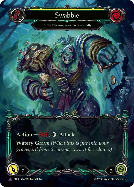 Swabbie (Marvel) [SEA079] (High Seas)  Cold Foil | Good Games Modbury