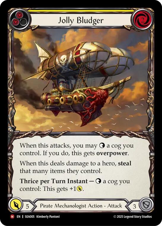 Jolly Bludger [SEA005] (High Seas)  Rainbow Foil | Good Games Modbury