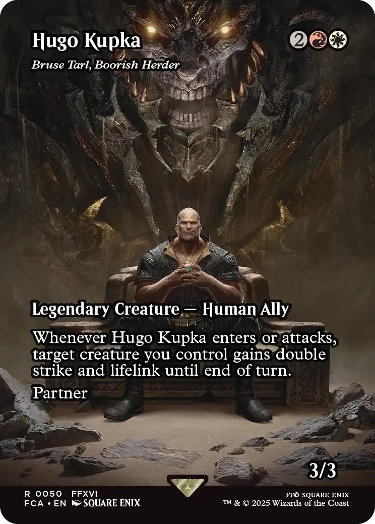 Hugo Kupka - Bruse Tarl, Boorish Herder (Showcase) [FINAL FANTASY : Through the Ages] | Good Games Modbury