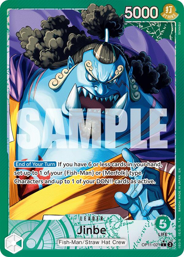 Jinbe (021) (Alternate Art) [A Fist of Divine Speed] | Good Games Modbury