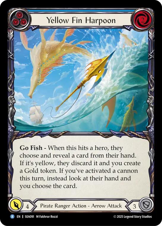 Yellow Fin Harpoon [SEA091] (High Seas) | Good Games Modbury