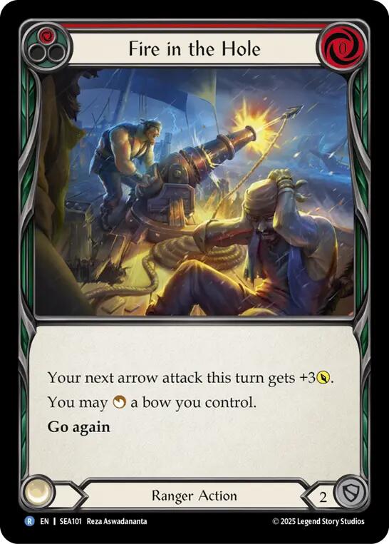 Fire in the Hole [SEA101] (High Seas)  Rainbow Foil | Good Games Modbury