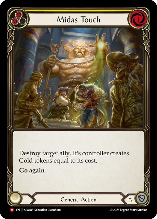 Midas Touch [SEA188] (High Seas)  Rainbow Foil | Good Games Modbury