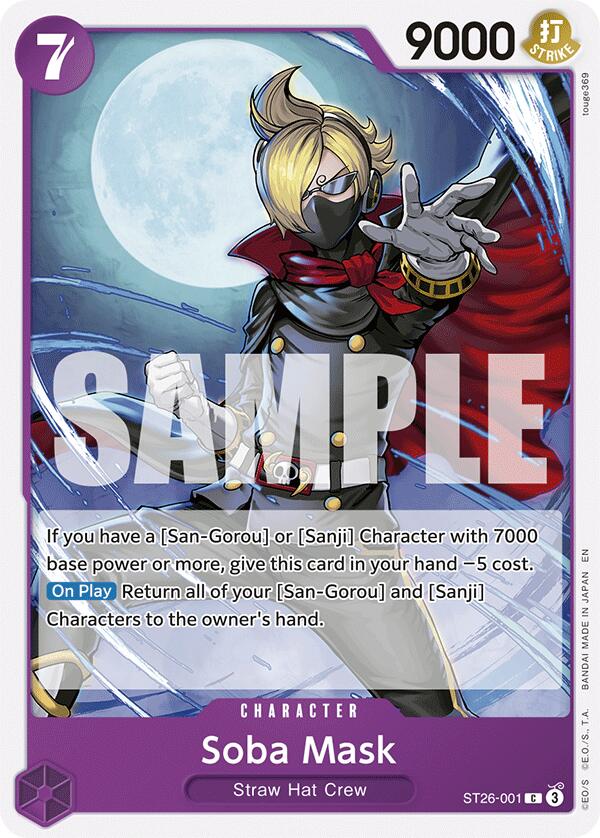 Soba Mask [Starter Deck: Purple/Black Monkey.D.Luffy] | Good Games Modbury