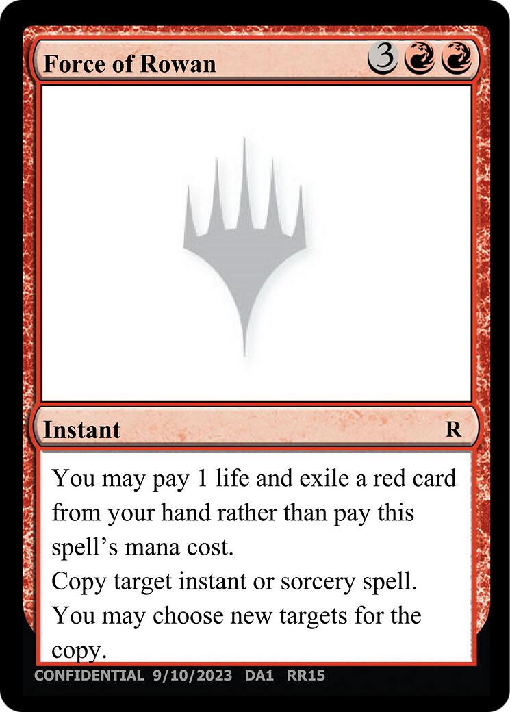 Force of Rowan [Unknown Event] | Good Games Modbury