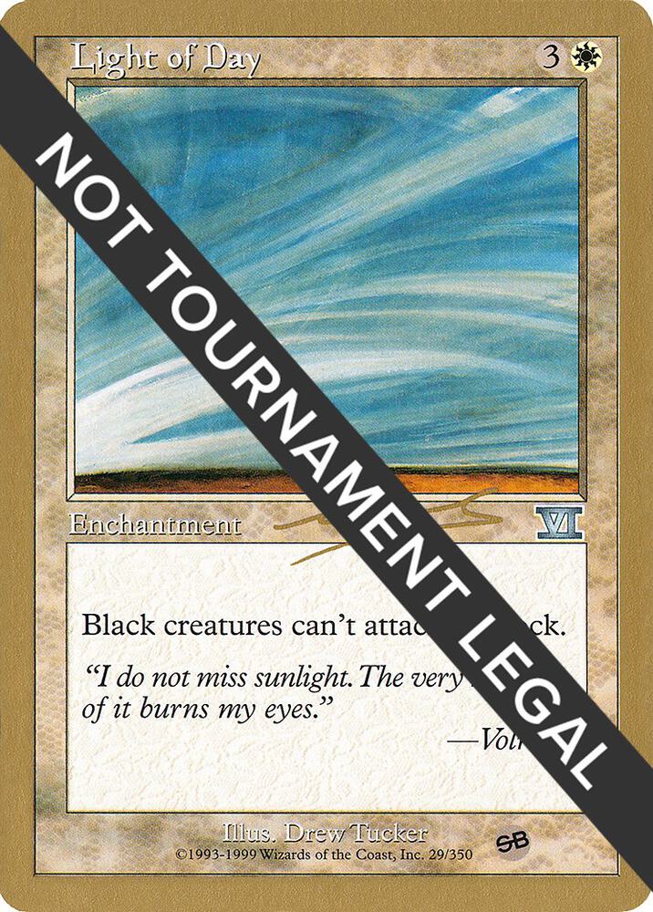 Light of Day 2000 Nicolas Labarre 6ED SB nl29sb/117 (World Championship Decks)  | Good Games Modbury