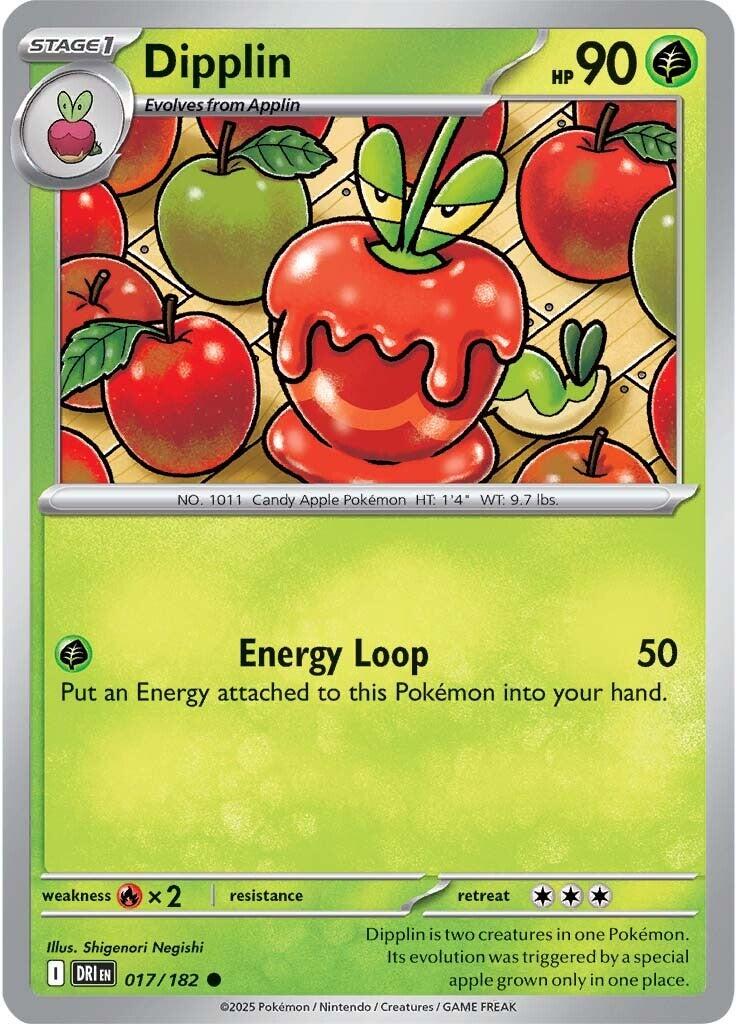 Dipplin (017/182) [Scarlet & Violet: Destined Rivals] | Good Games Modbury