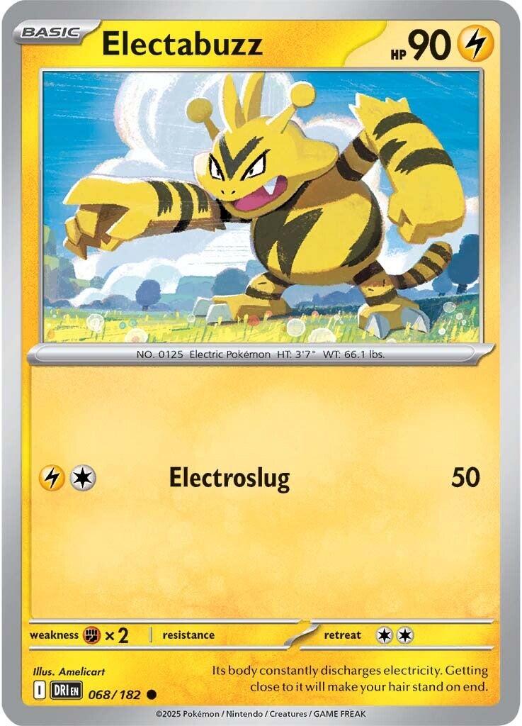Electabuzz (068/182) [Scarlet & Violet: Destined Rivals] | Good Games Modbury