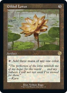 Gilded Lotus 17 (The Brothers' War: Retro Frame Artifacts)  - Foil | Good Games Modbury