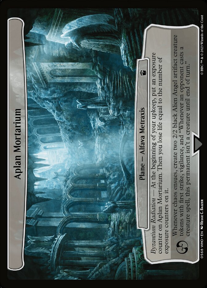 Aplan Mortarium 568/331 (Planechase: Universes Beyond: Doctor Who)  | Good Games Modbury