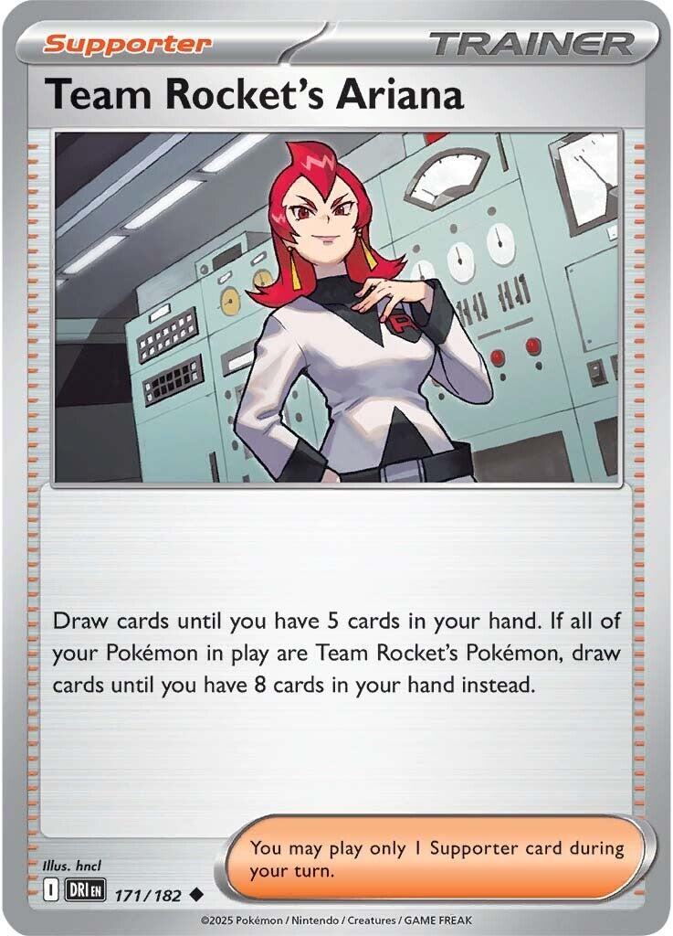 Team Rocket's Ariana (171/182) [Scarlet & Violet: Destined Rivals] | Good Games Modbury