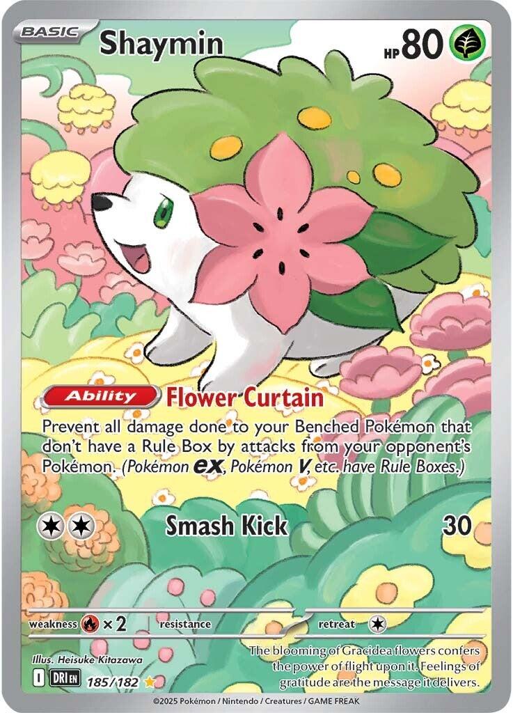 Shaymin (185/182) [Scarlet & Violet: Destined Rivals] | Good Games Modbury