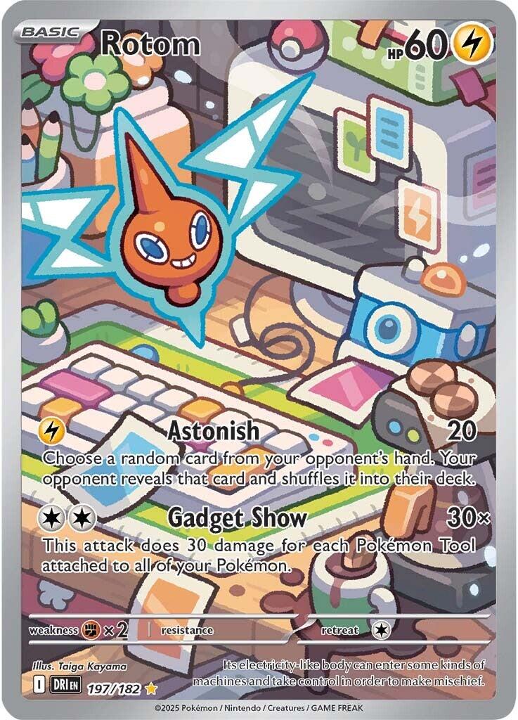 Rotom (197/182) [Scarlet & Violet: Destined Rivals] | Good Games Modbury