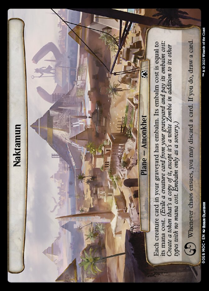 Naktamun 58/79 (Planechase: March of the Machine)  | Good Games Modbury