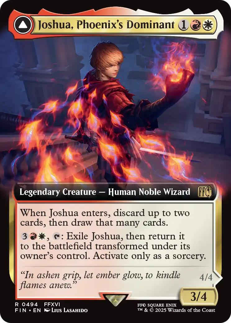 Joshua, Phoenix's Dominant (Extended Art) [FINAL FANTASY : Through the Ages] | Good Games Modbury
