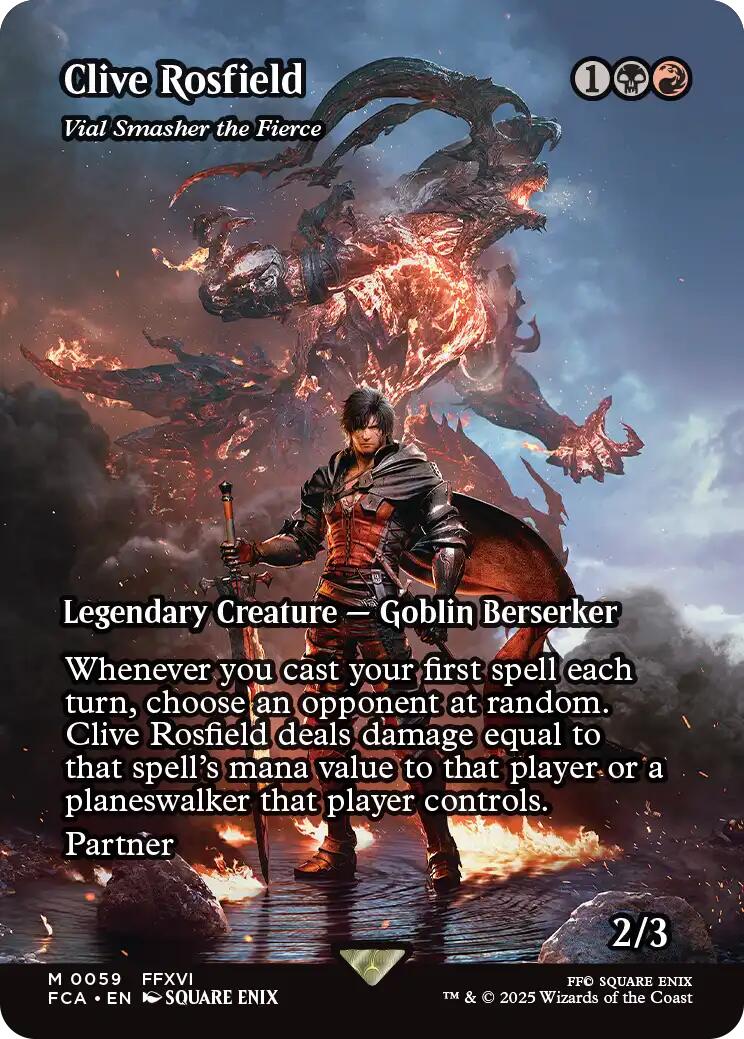 Clive Rosfield - Vial Smasher the Fierce (Showcase) [FINAL FANTASY : Through the Ages] | Good Games Modbury