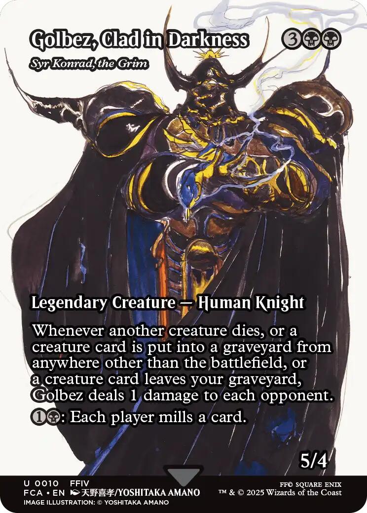 Golbez, Clad in Darkness - Syr Konrad, the Grim (Showcase) [FINAL FANTASY : Through the Ages] | Good Games Modbury