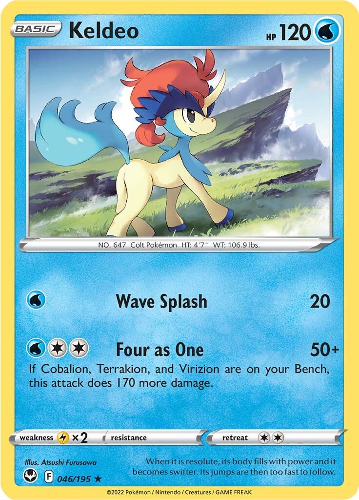 Keldeo (046/195) [Sword & Shield: Silver Tempest] | Good Games Modbury