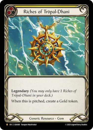 Riches of Tropal-Dhani [SEA000] (High Seas)  Rainbow Foil | Good Games Modbury