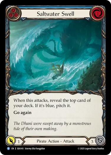 Saltwater Swell (Blue) [SEA142] (High Seas) | Good Games Modbury