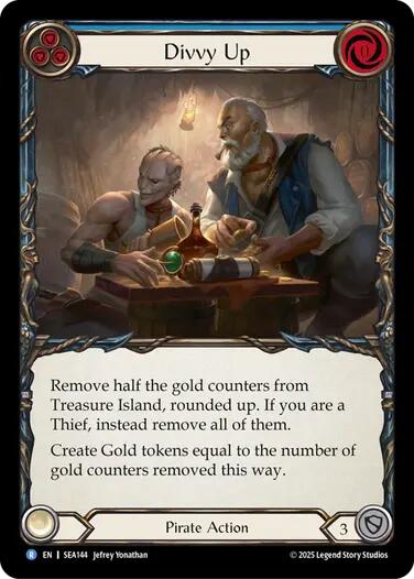 Divvy Up [SEA144] (High Seas)  Rainbow Foil | Good Games Modbury