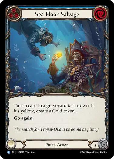 Sea Floor Salvage [SEA146] (High Seas)  Rainbow Foil | Good Games Modbury