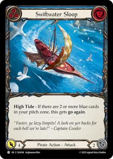 Swiftwater Sloop (Blue) [SEA168] (High Seas) | Good Games Modbury