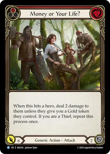 Money or Your Life? (Red) [SEA203] (High Seas)  Rainbow Foil | Good Games Modbury