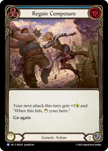 Regain Composure [SEA210] (High Seas)  Rainbow Foil | Good Games Modbury