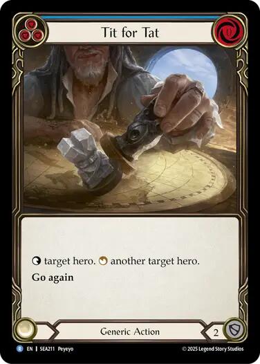 Tit for Tat [SEA211] (High Seas)  Rainbow Foil | Good Games Modbury