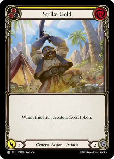 Strike Gold (Yellow) [SEA230] (High Seas) | Good Games Modbury