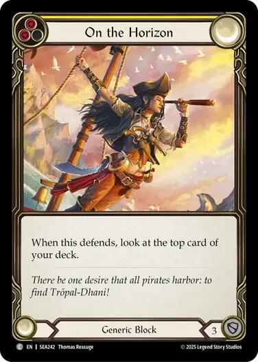 On the Horizon (Yellow) [SEA242] (High Seas) | Good Games Modbury