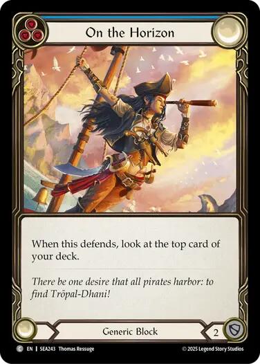 On the Horizon (Blue) [SEA243] (High Seas) | Good Games Modbury