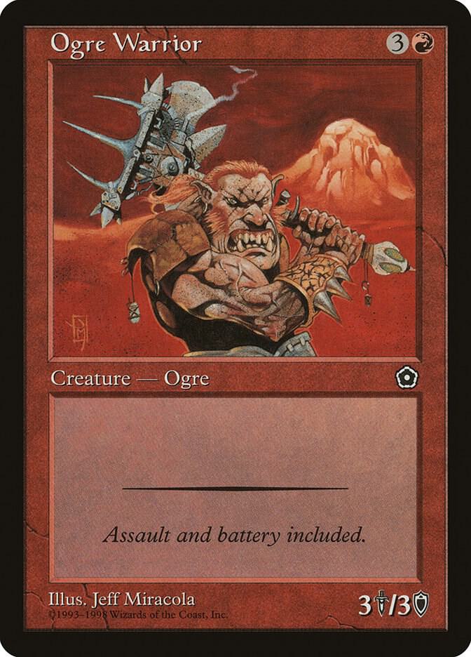 Ogre Warrior 113/165 (Portal Second Age)  | Good Games Modbury