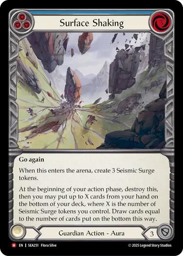 Surface Shaking [SEA251] (High Seas)  Rainbow Foil | Good Games Modbury