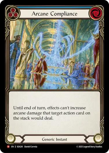 Arcane Compliance [SEA261] (High Seas)  Rainbow Foil | Good Games Modbury
