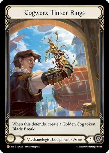 Cogwerx Tinker Rings (Treasure) [SEA008] (High Seas)  Cold Foil | Good Games Modbury