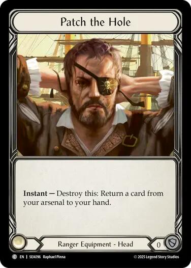 Patch the Hole (Treasure) [SEA096] (High Seas)  Cold Foil | Good Games Modbury