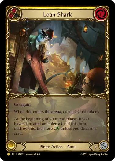 Loan Shark (Treasure) [SEA131] (High Seas)  Cold Foil | Good Games Modbury