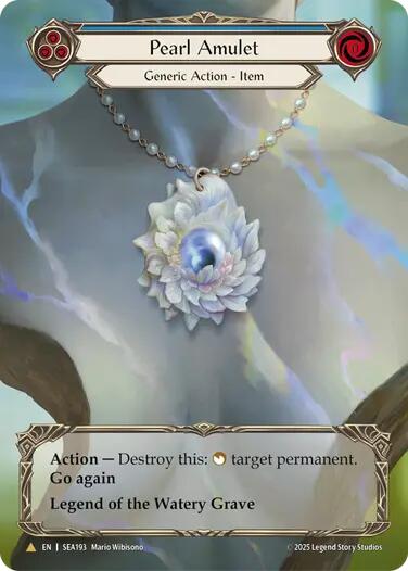 Pearl Amulet (Treasure) [SEA193] (High Seas)  Cold Foil | Good Games Modbury