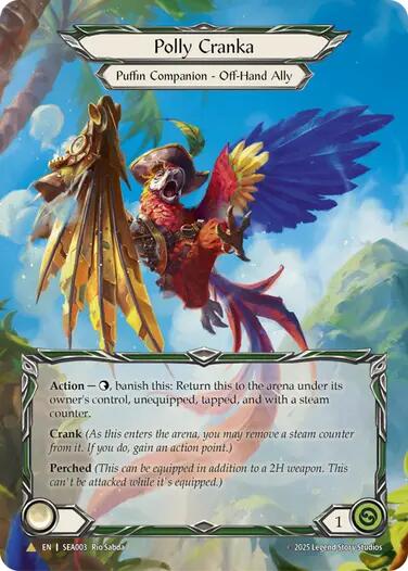 Polly Cranka (Treasure) [SEA003] (High Seas)  Cold Foil | Good Games Modbury