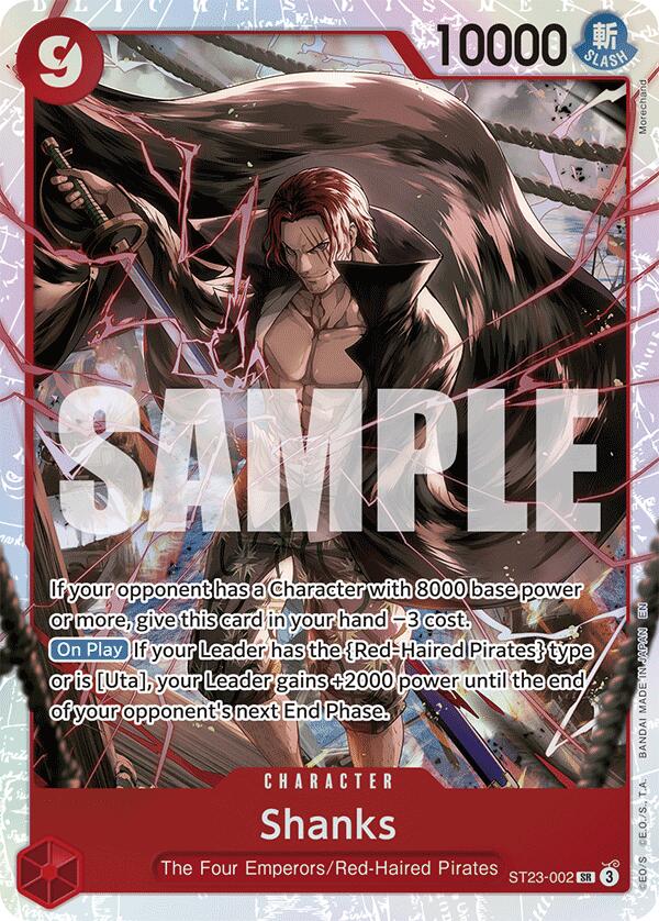 Shanks (002) [Starter Deck: Red Shanks] | Good Games Modbury